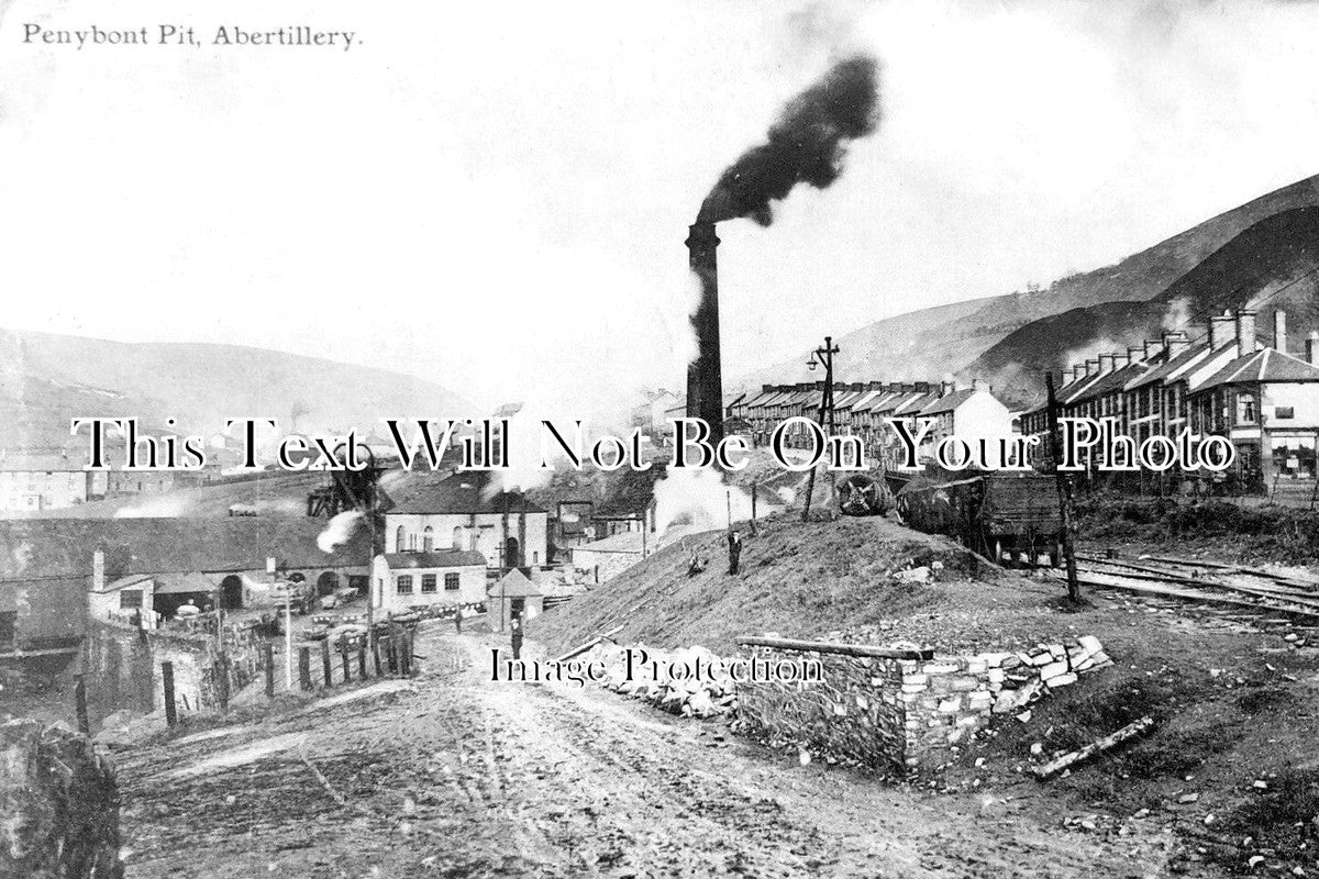 WL 2495 - Penybont Coal Pit, Abertillery, Wales c1918