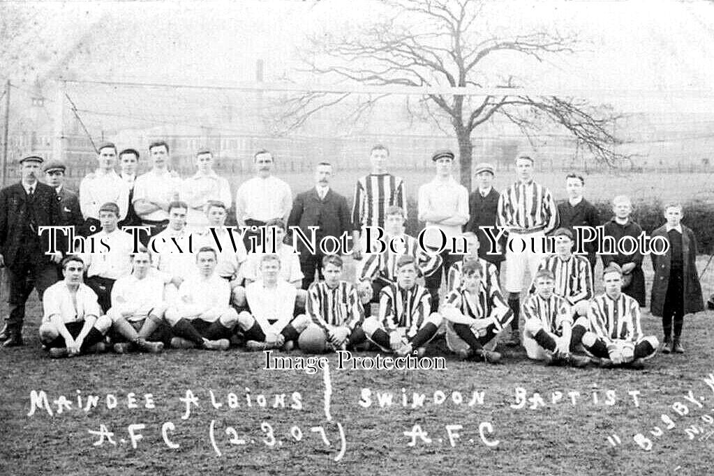 WL 2497 - Maindee Albions V Swindon Baptist Football Match, Wales