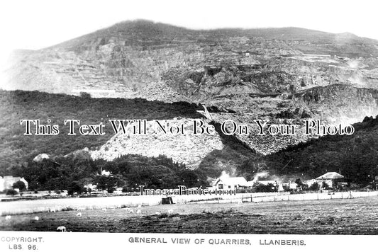 WL 2508 - General View Of Quarries, Llanberis, Wales c1946