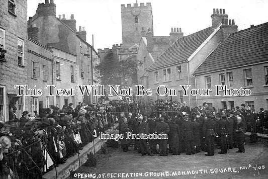 WL 2521 - Opening Of Monmouth Recreation Ground, Wales 1908