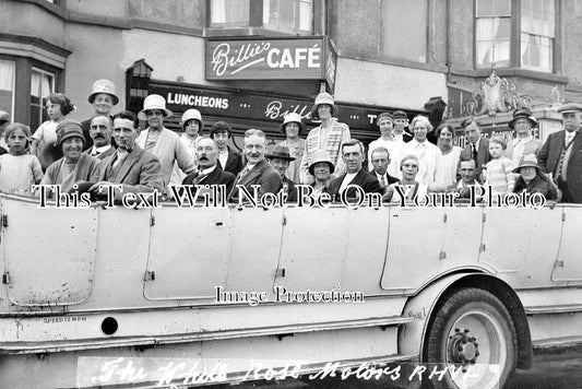 WL 2527 - Charabanc Outing To Rhyl, Wales c1928