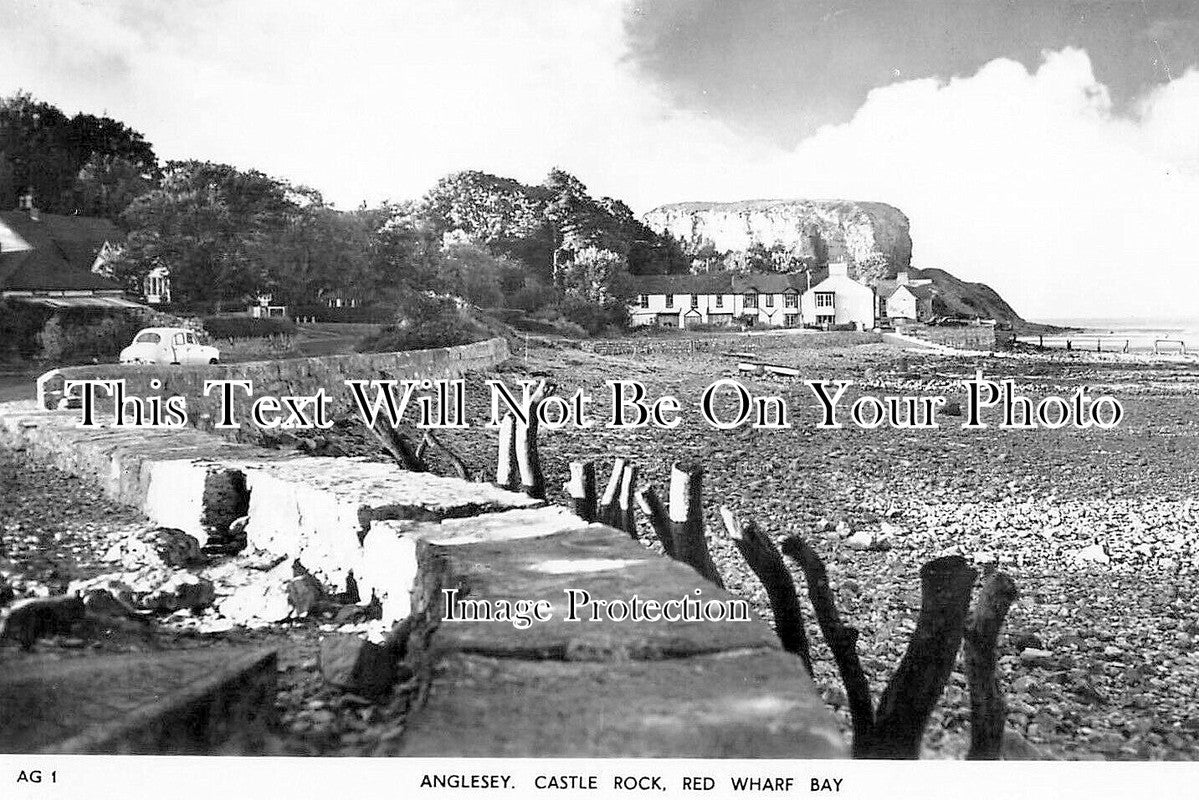 WL 2543 - Castle Rock, Red Wharf Bay, Anglesey, Wales