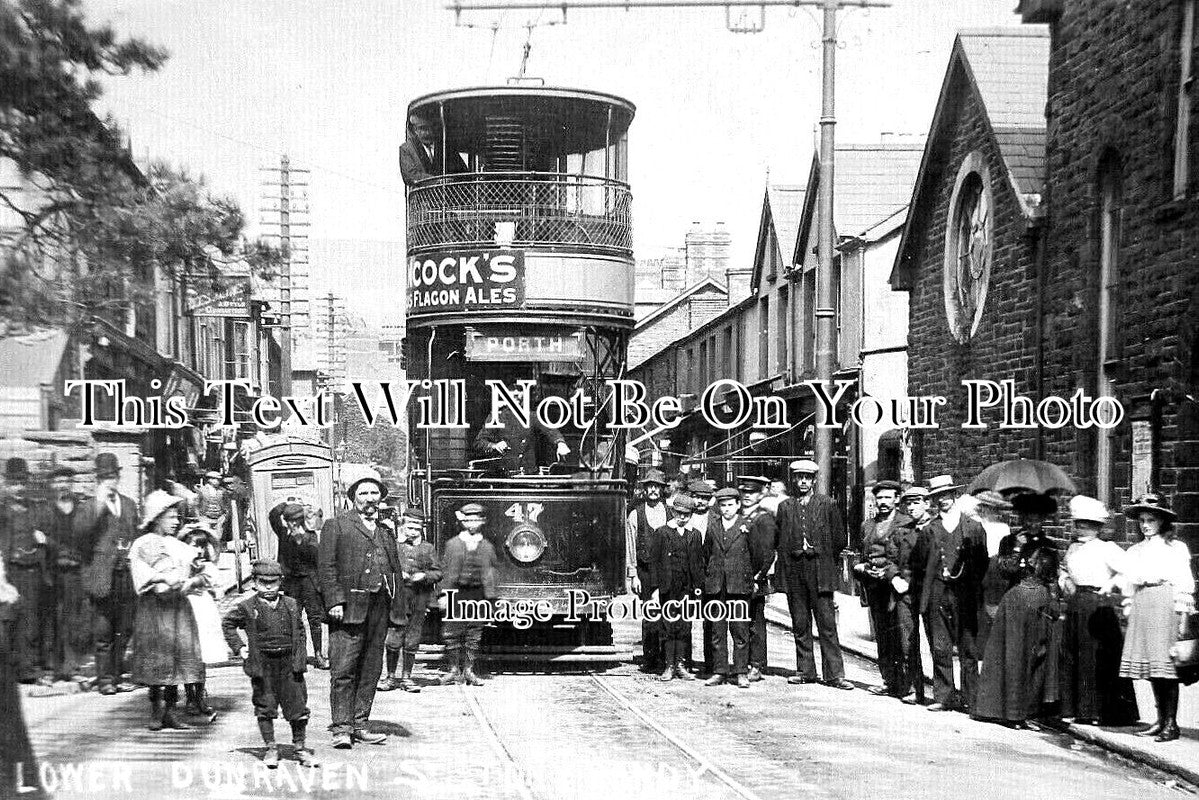 WL 2568 - Dunraven Street, Tonypandy, Glamorgan, Wales c1909