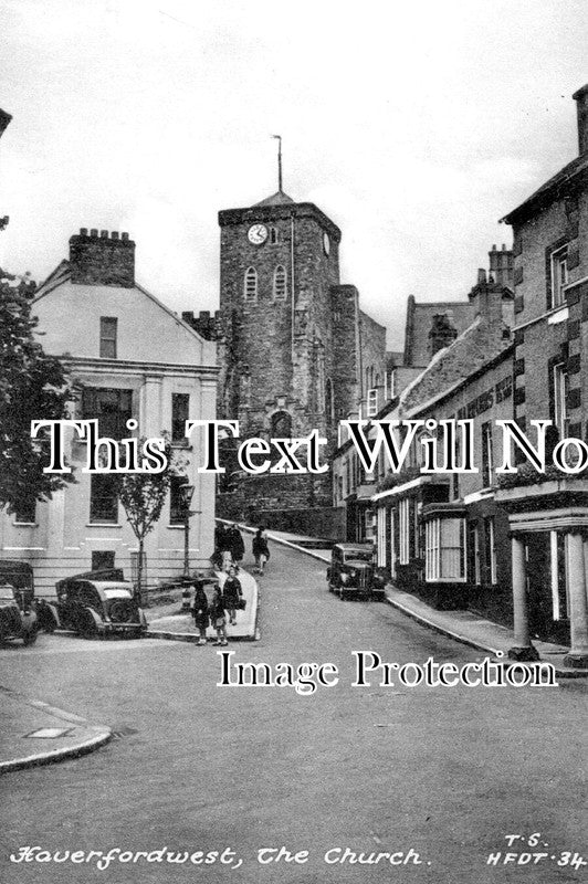WL 2574 - The Church, Haverfordwest, Wales