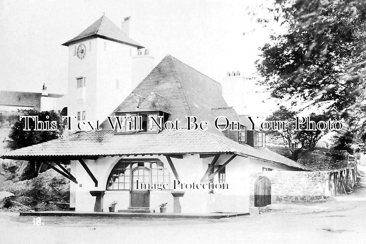 WL 2590 - Caldy Abbey Post Office, Wales c1913