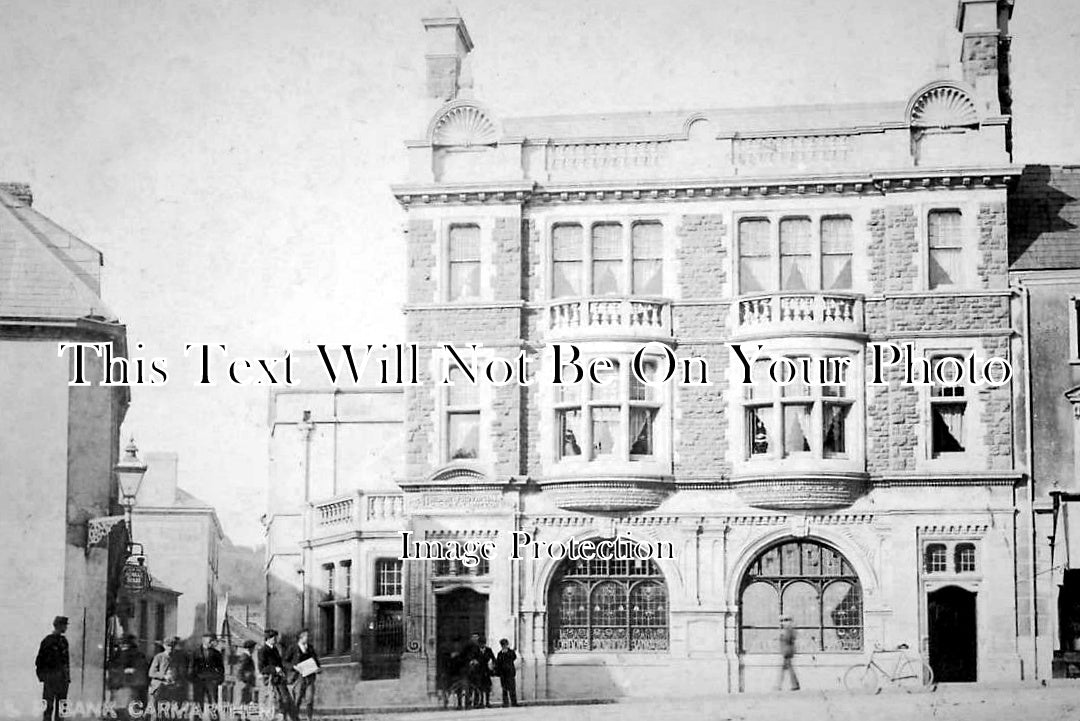 WL 2610 - London & Provincial Bank, Carmarthen, Wales c1905