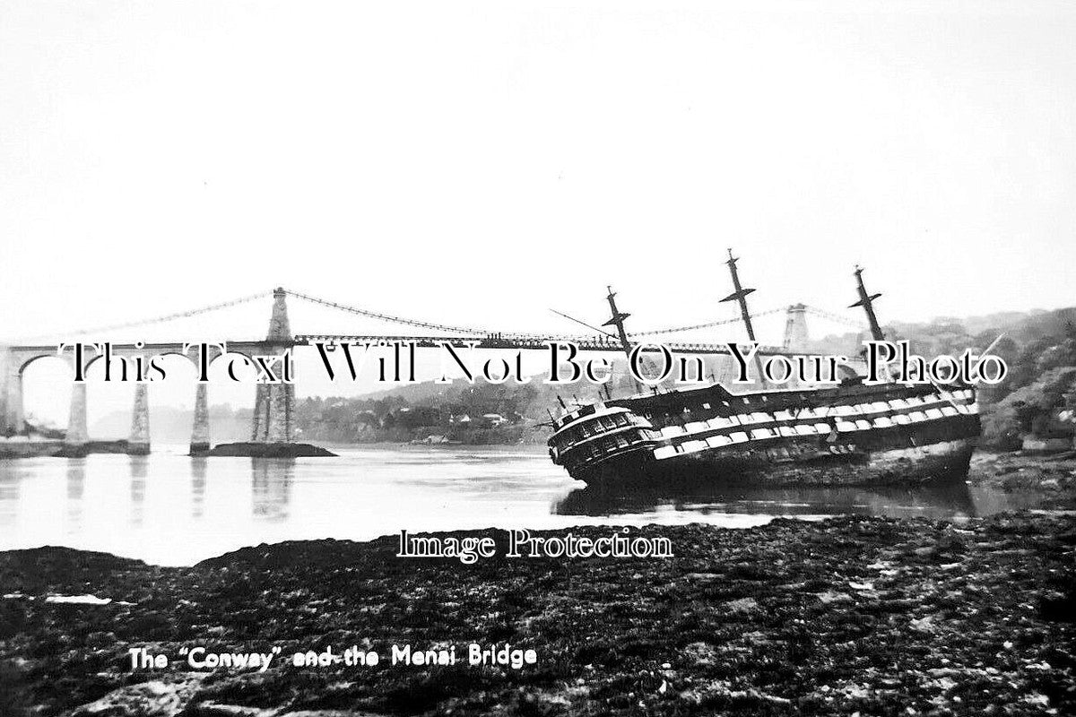 WL 2631 - HMS Conway, Menai Bridge, Menai Straits, Wales