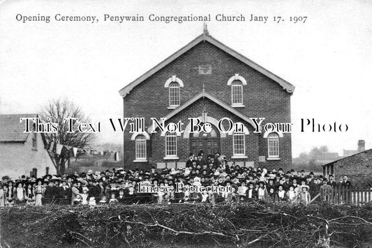 WL 2645 - Opening Ceremony, Penywain Church, Wales 1907