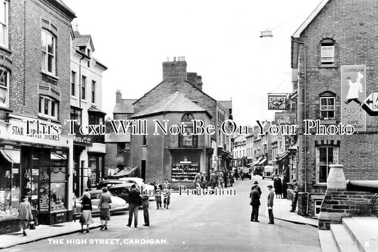 WL 2650 - The High Street, Cardigan, Wales