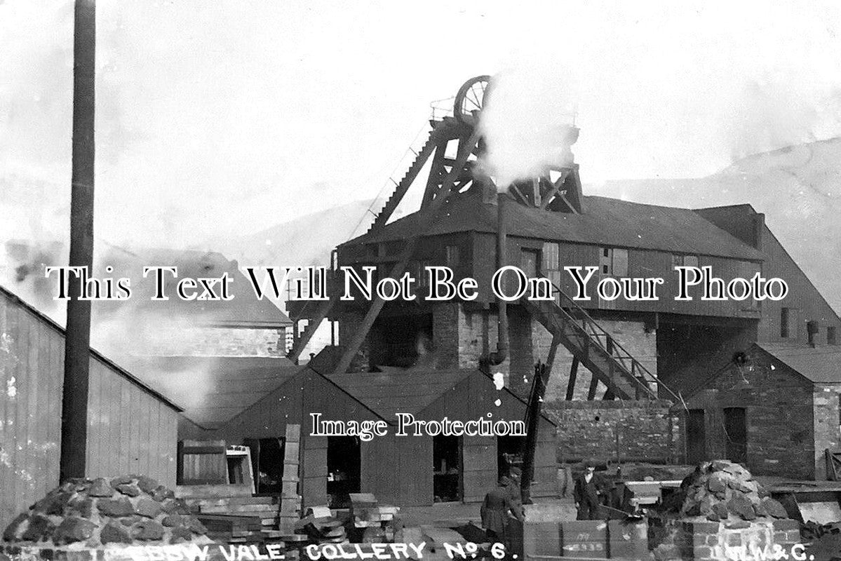 WL 2654 - Ebbw Vale Colliery, Pit Head, Wales c1908