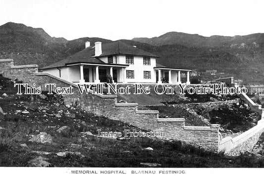 WL 2656 - Blaenau Festiniog Memorial Hospital, Wales