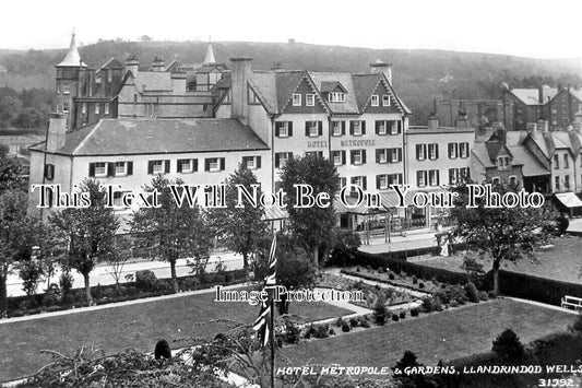 WL 2667 - Hotel Metropole & Gardens, Llandrindod Wells, Wales