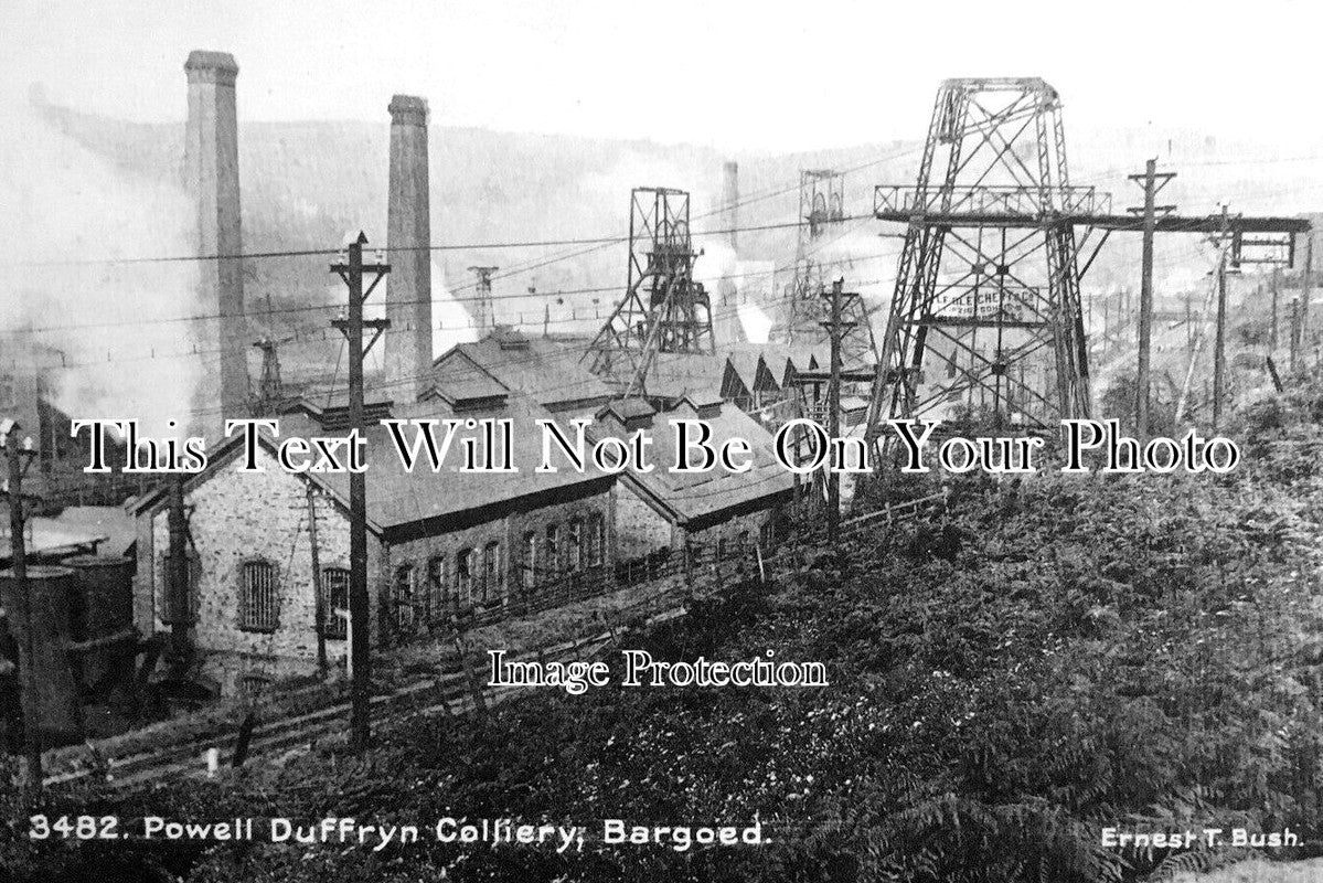 WL 2676 - Powell Duffryn Colliery, Bargoed, Wales c1917