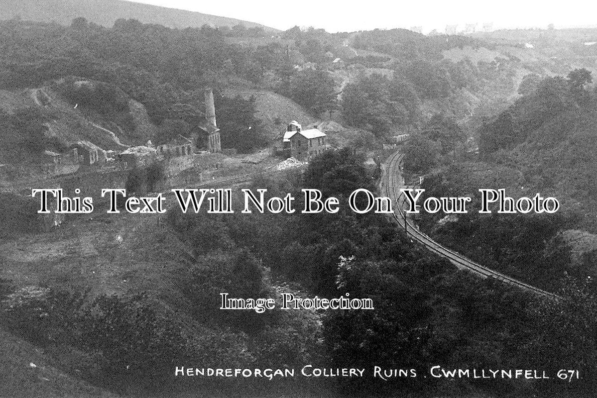 WL 2690 - Hendreforgan Colliery Ruins, Cwmllynfell, Wales