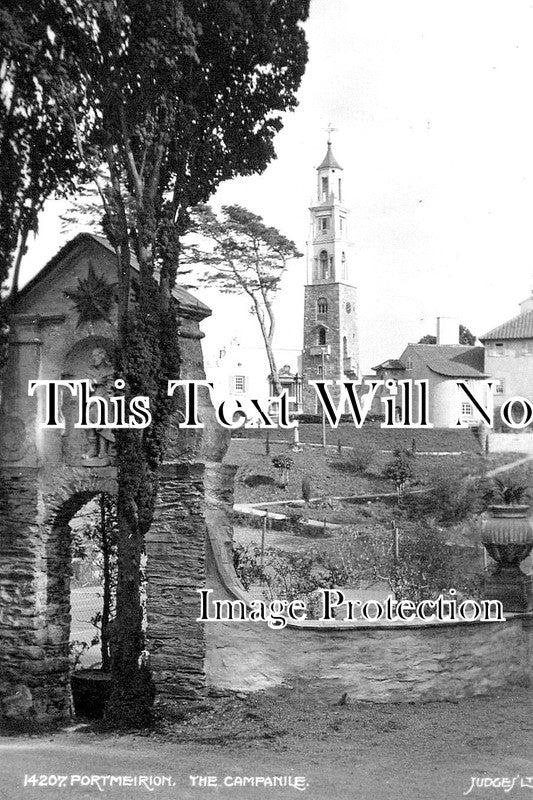 WL 2695 - The Campanile, Portmeirion, Wales