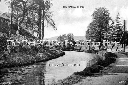 WL 2729 - The Canal, Chirk, Wales c1929