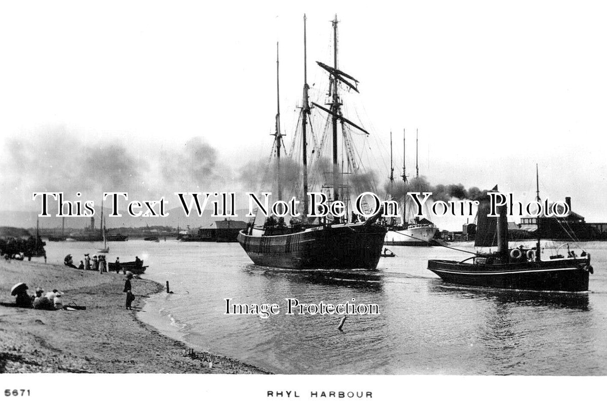 WL 2730 - Rhyl Harbour, Wales