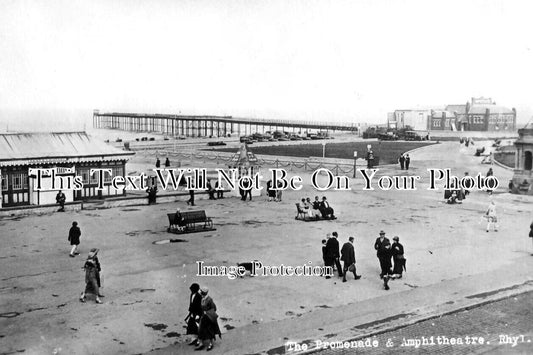 WL 2770 - The Promenade & Amphitheatre, Rhyl, Wales