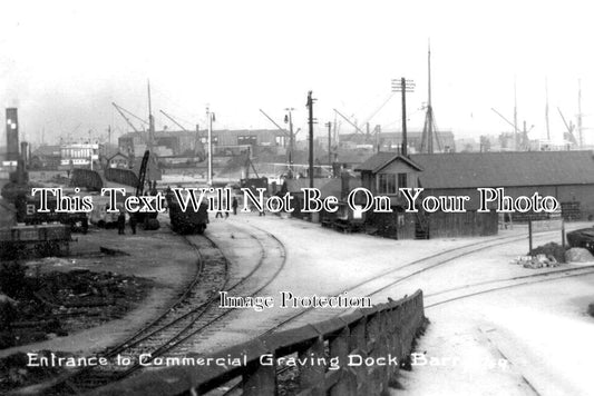 WL 2771 - Entrance To Commercial Graving Dock, Barry Docks, Wales