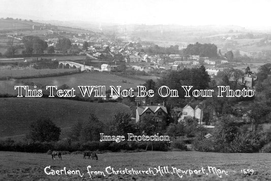 WL 2780 - Caerleon From Christchurch Hill, Newport, Wales