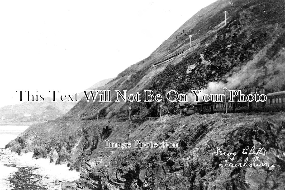 WL 2787 - Friog Cliffs, Fairbourne, Wales c1930