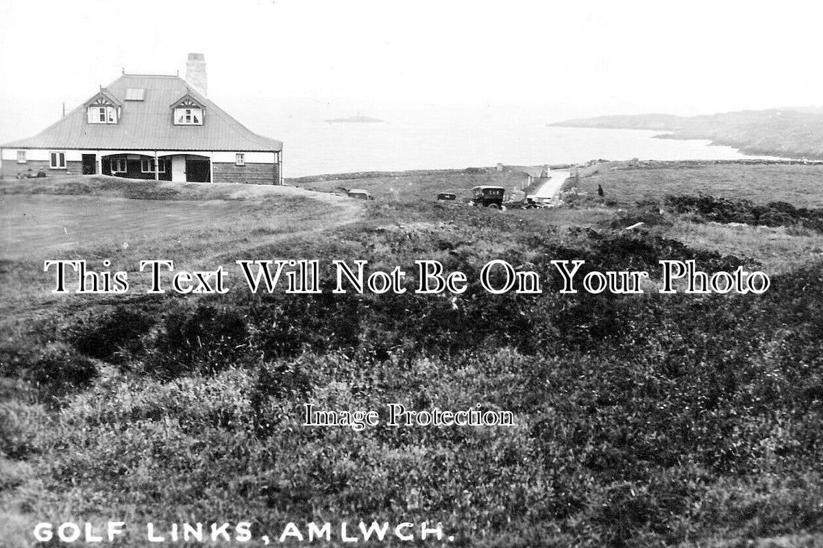WL 2831 - Golf Links, Amlwch, Wales c1930