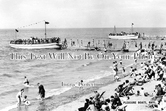 WL 2833 - Pleasure Boats, Rhyl, Wales