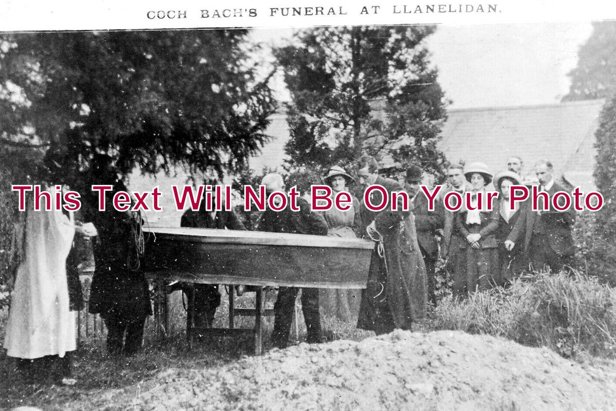 WL 2856 - Coch Bachs Funeral At Llanelidan, Wales 1913
