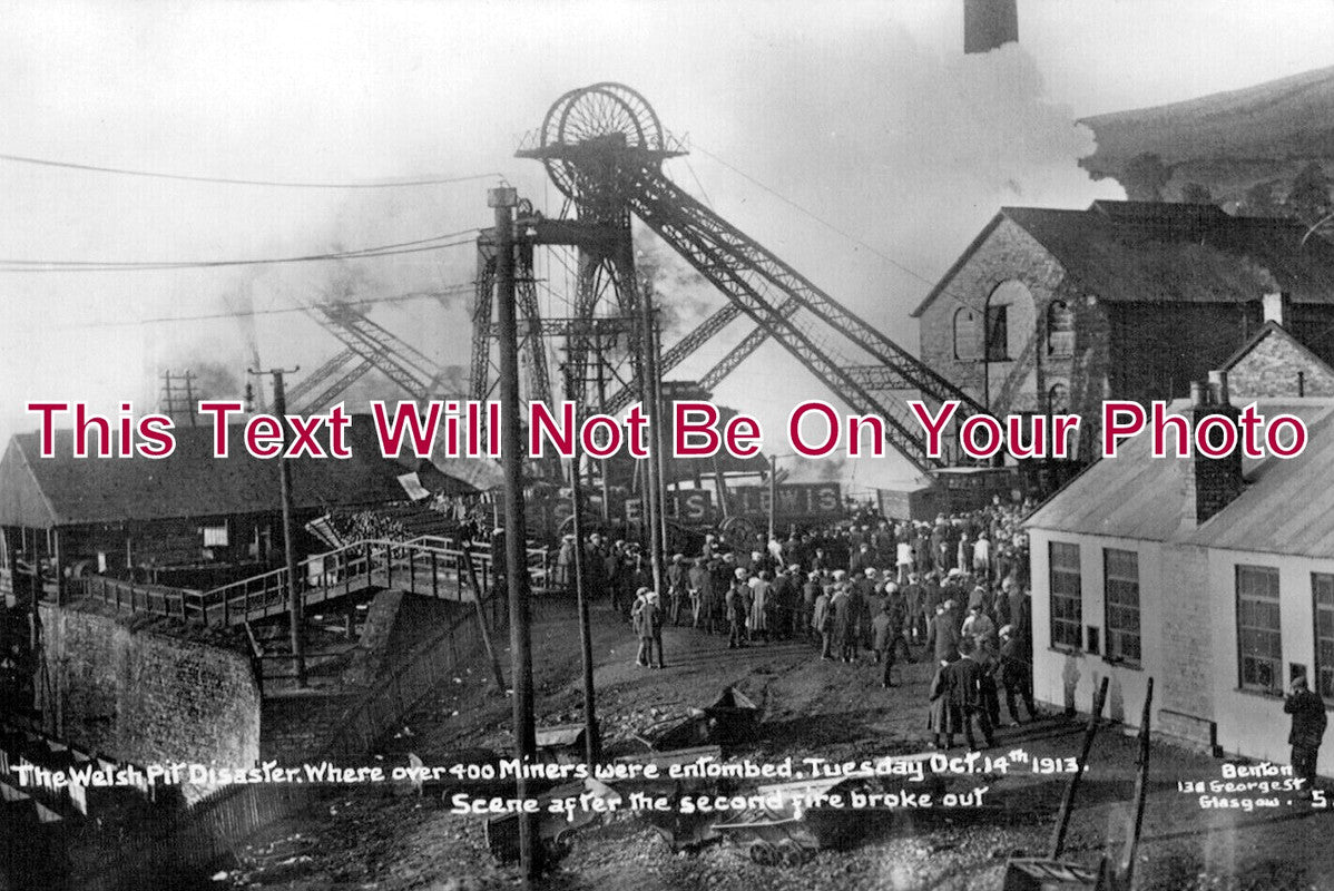 WL 2874 - The Welsh Pit Disaster, Senghenydd Coal Mine, Wales