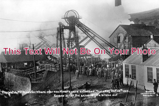 WL 2874 - The Welsh Pit Disaster, Senghenydd Coal Mine, Wales