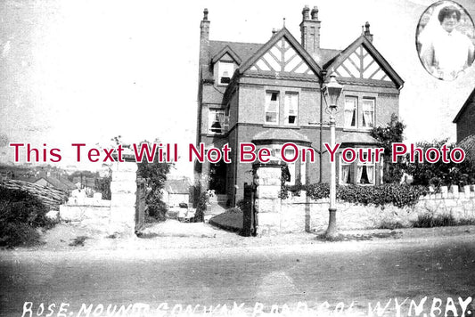 WL 2911 - Rose Mount, Conway Road, Colwyn Bay, Wales