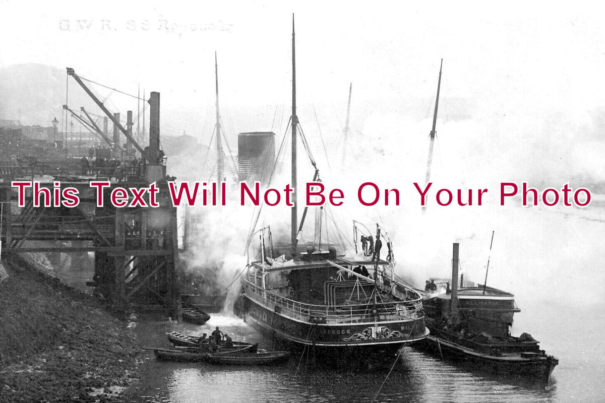 WL 2914 - Pembroke Dock, Haverfordwest, Wales c1905
