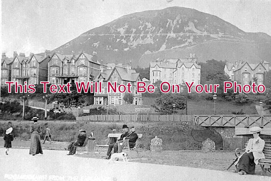 WL 2922 - Penmaenmawr & Railway Station, Wales c1914