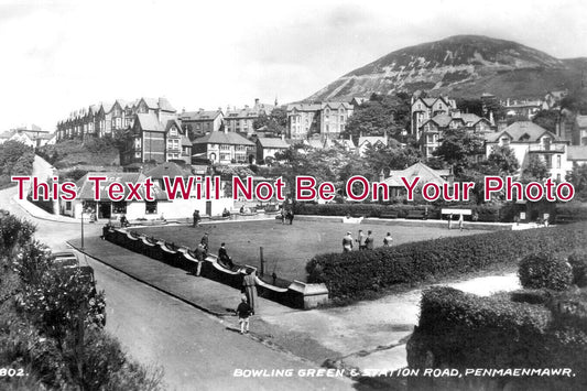 WL 2970 - Bowling Green, Station Road, Penmaenmawr, Wales c1938