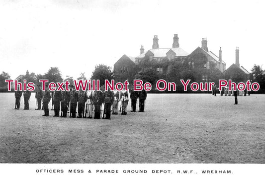 WL 2973 - Officers Mess & Parade Ground Depot, Wrexham, Wales
