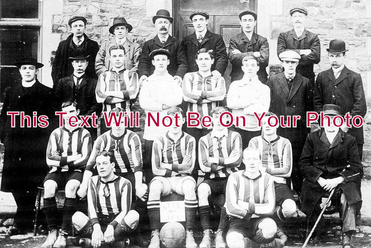 WL 3002 - STRR AFC Football Club Team, Haverfordwest, Wales 1909