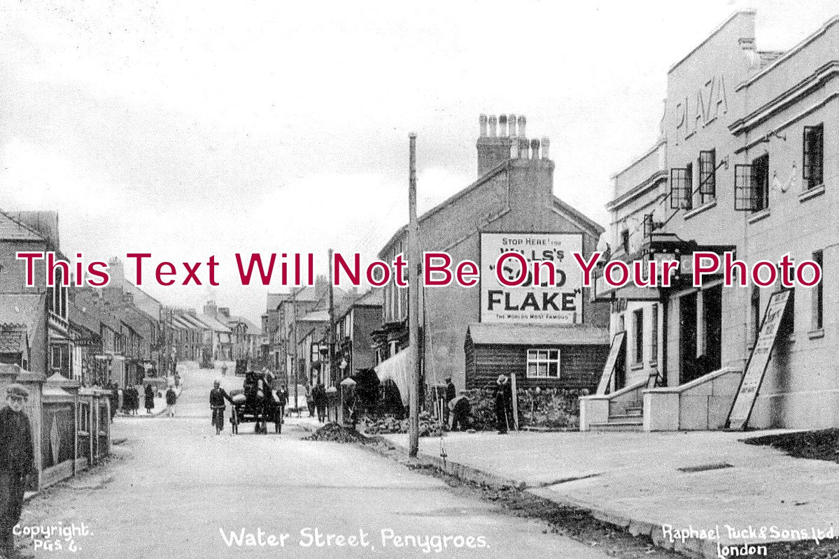 WL 3003 - Water Street, Penygroes, Wales c1937