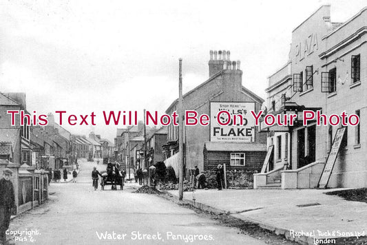 WL 3003 - Water Street, Penygroes, Wales c1937