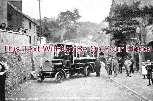 WL 3011 - L & NW Motor Omnibus, Holywell & Station, Wales