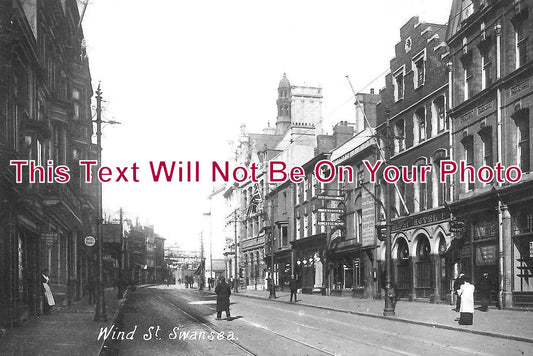 WL 3018 - Wind Street, Swansea, Wales c1912