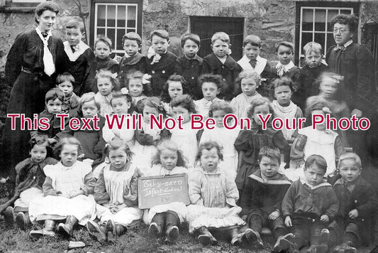 WL 3031 - Tal Y Sarn Infant School Class, Wales c1907
