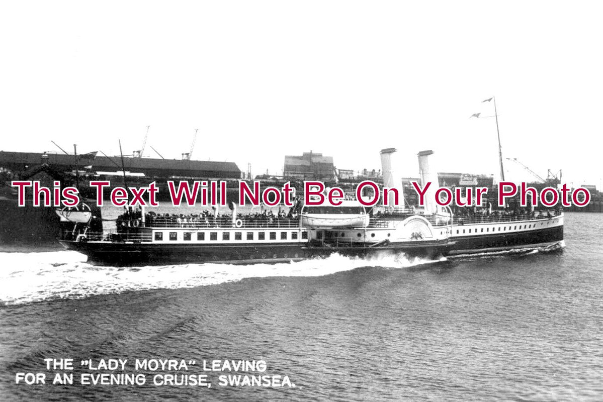 WL 3032 - The Lady Moyra Ship, Swansea, Wales
