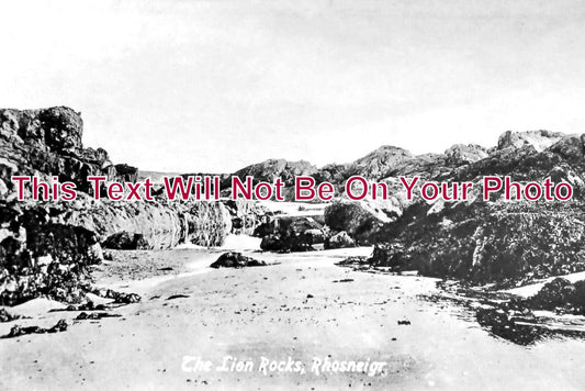 WL 3044 - The Lion Rocks, Rhosneigr, Wales c1917