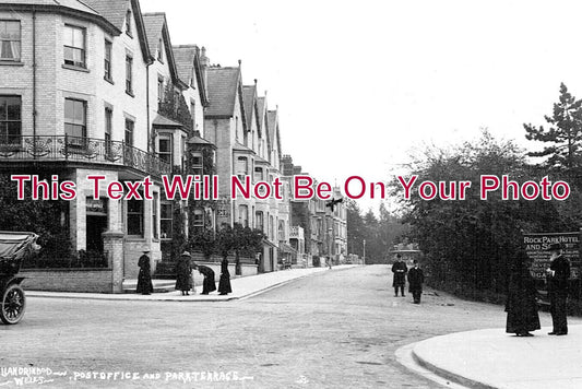 WL 3066 - Post Office & Park Terrace, Llandrindod Wells, Wales