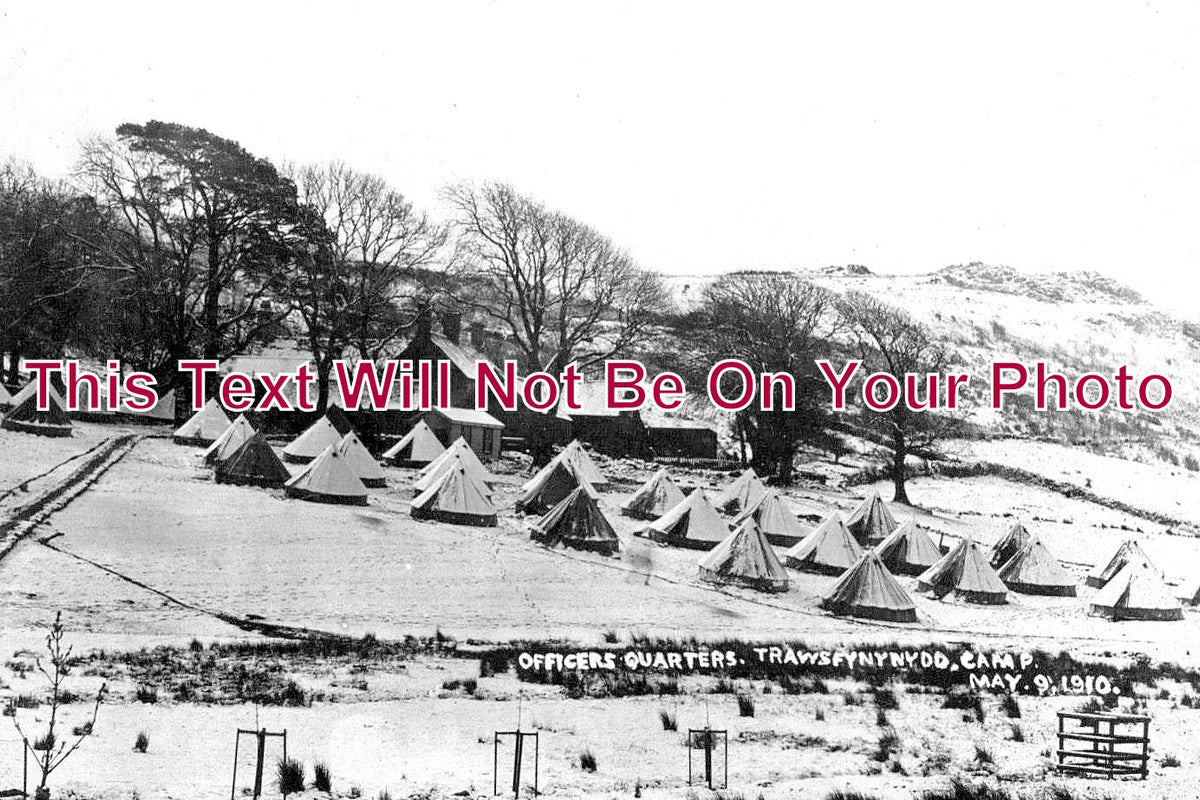 WL 3074 - Officers Quarters, Trawsfynynydd Military Camp, Wales 1910