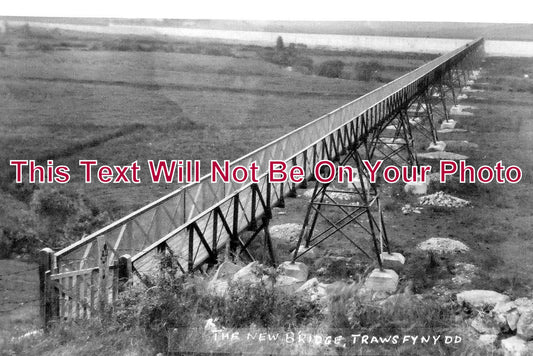WL 3080 - The New Bridge, Trawsfynydd, Wales c1913