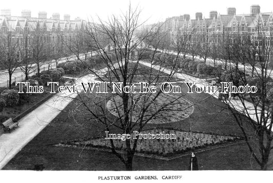 WL 3094 - Plasturton Gardens, Cardiff, Wales c1912
