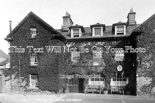 WL 3104 - The Golden Lion Royal Hotel, Dolgelley, Wales