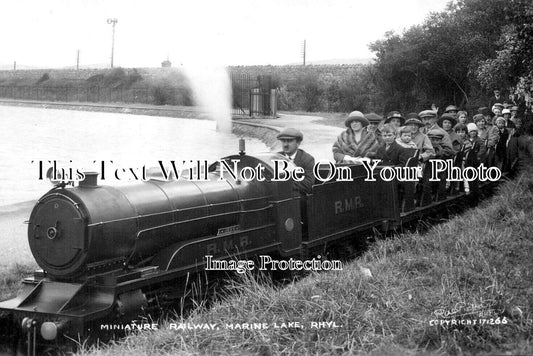 WL 3115 - Miniature Railway, Marine Lake, Rhyl, Wales