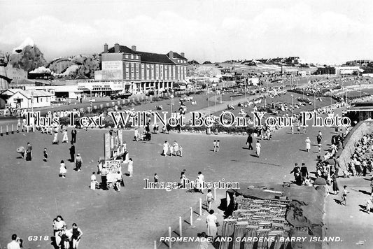 WL 3124 - Promenade & Gardens, Barry Island, Wales